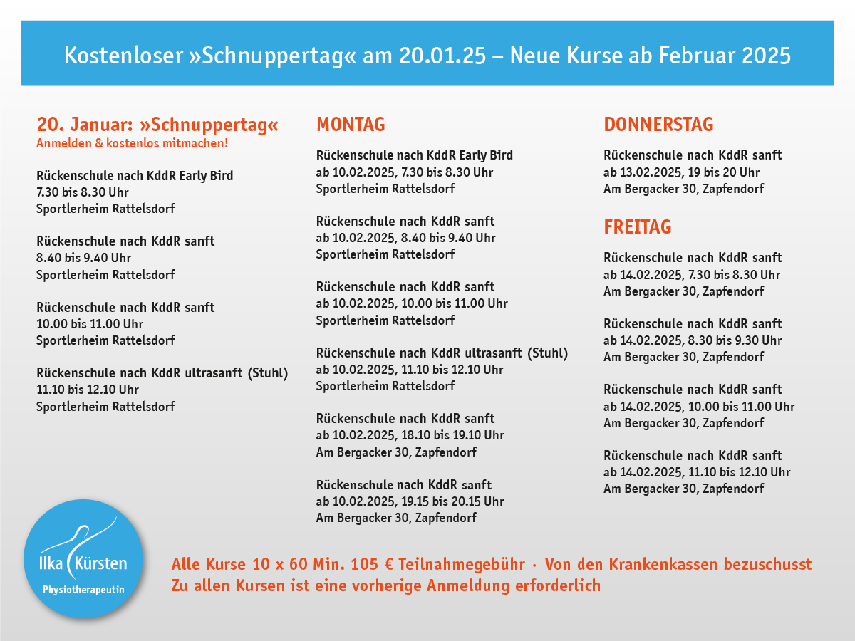 Kurstermine